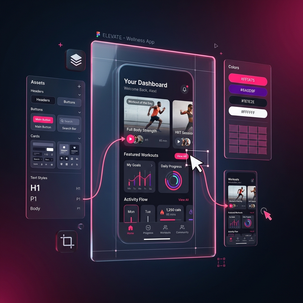 UI/UX Design Process and Prototyping